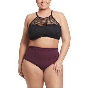 Anne Cole Live in Color Convertible Shirred Bottom